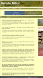 Mobile Screenshot of derecho-militar.es